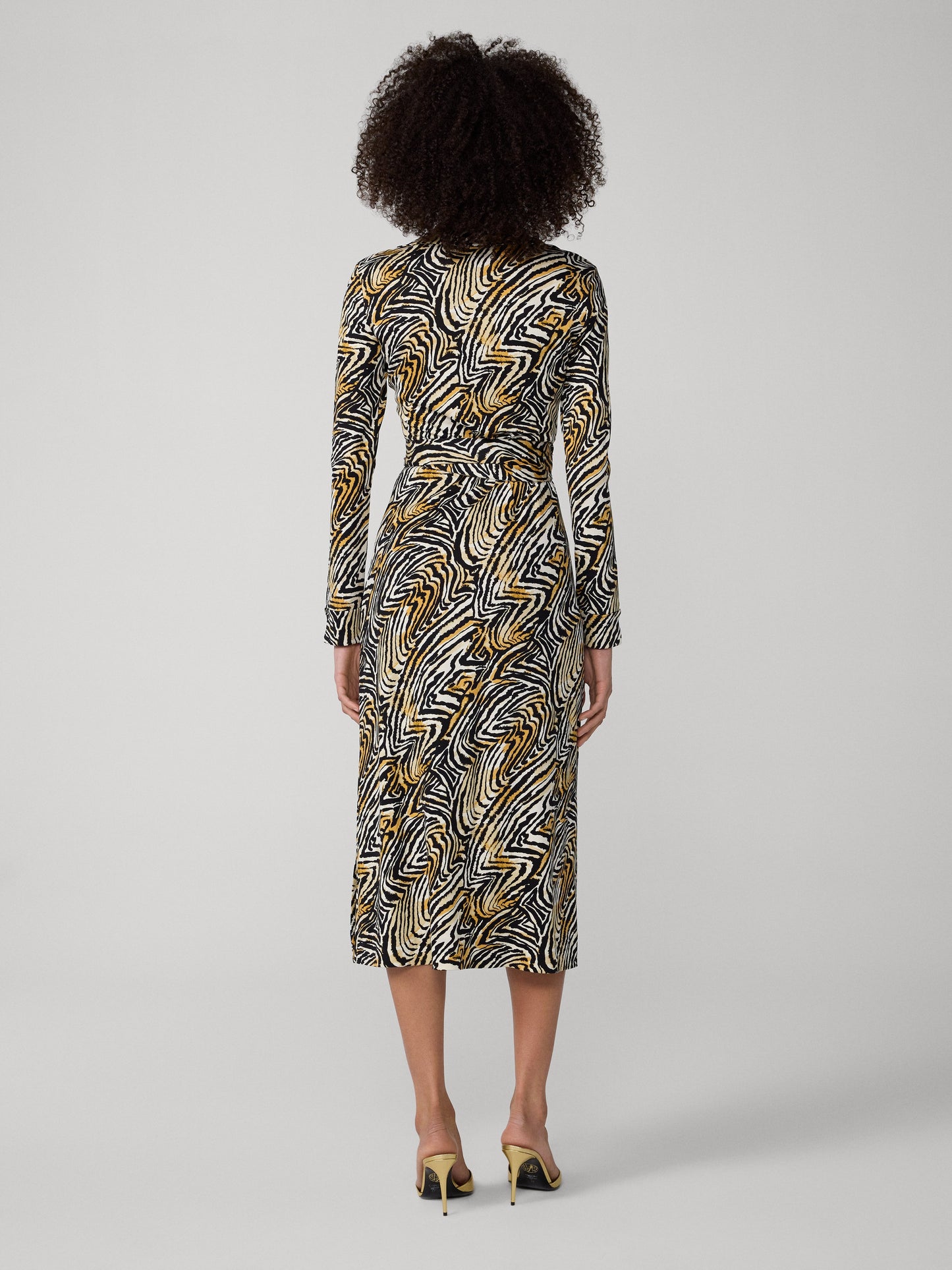 Abigail Midi Wrap Dress