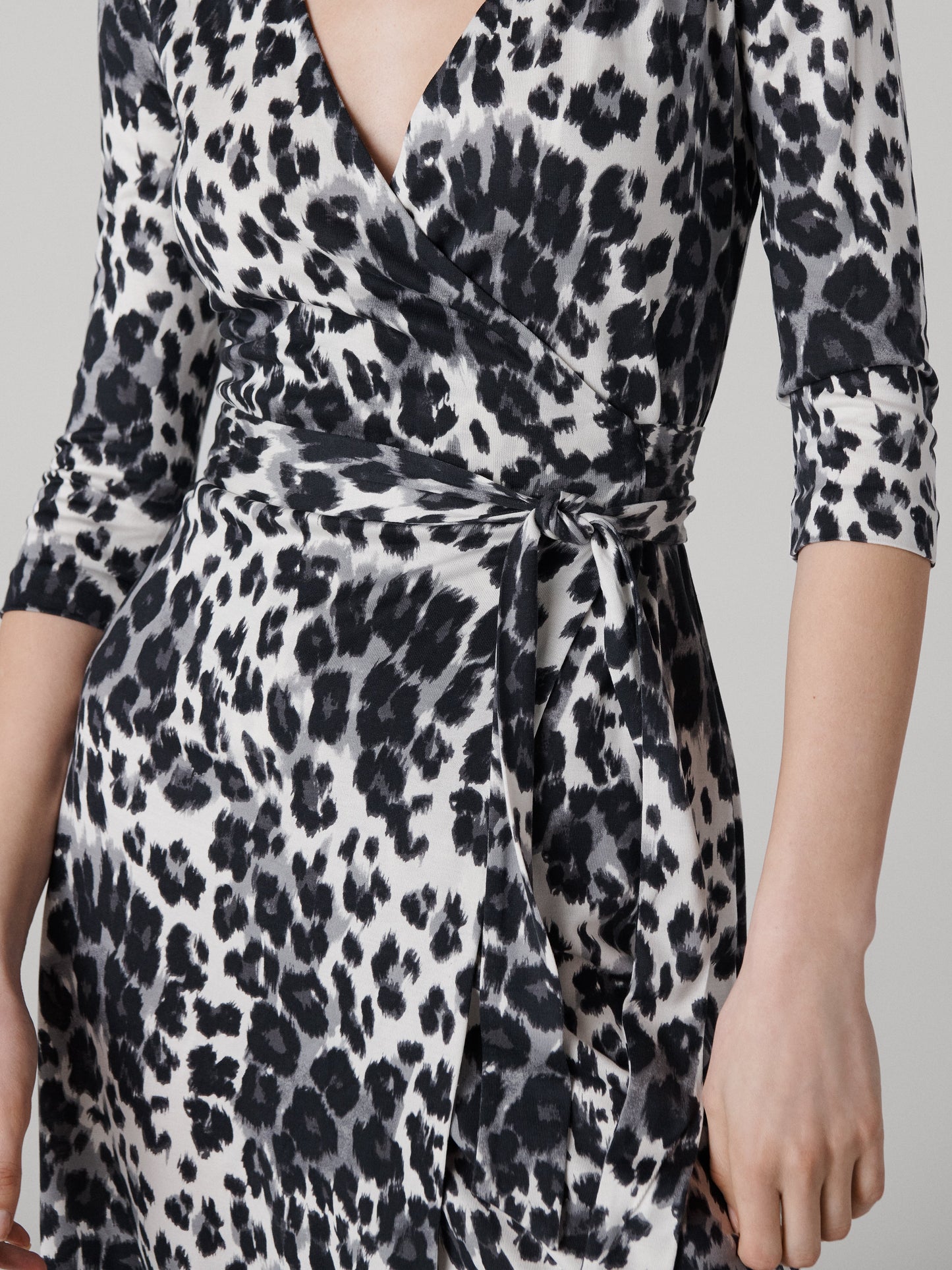 Julian Silk Jersey Wrap Dress