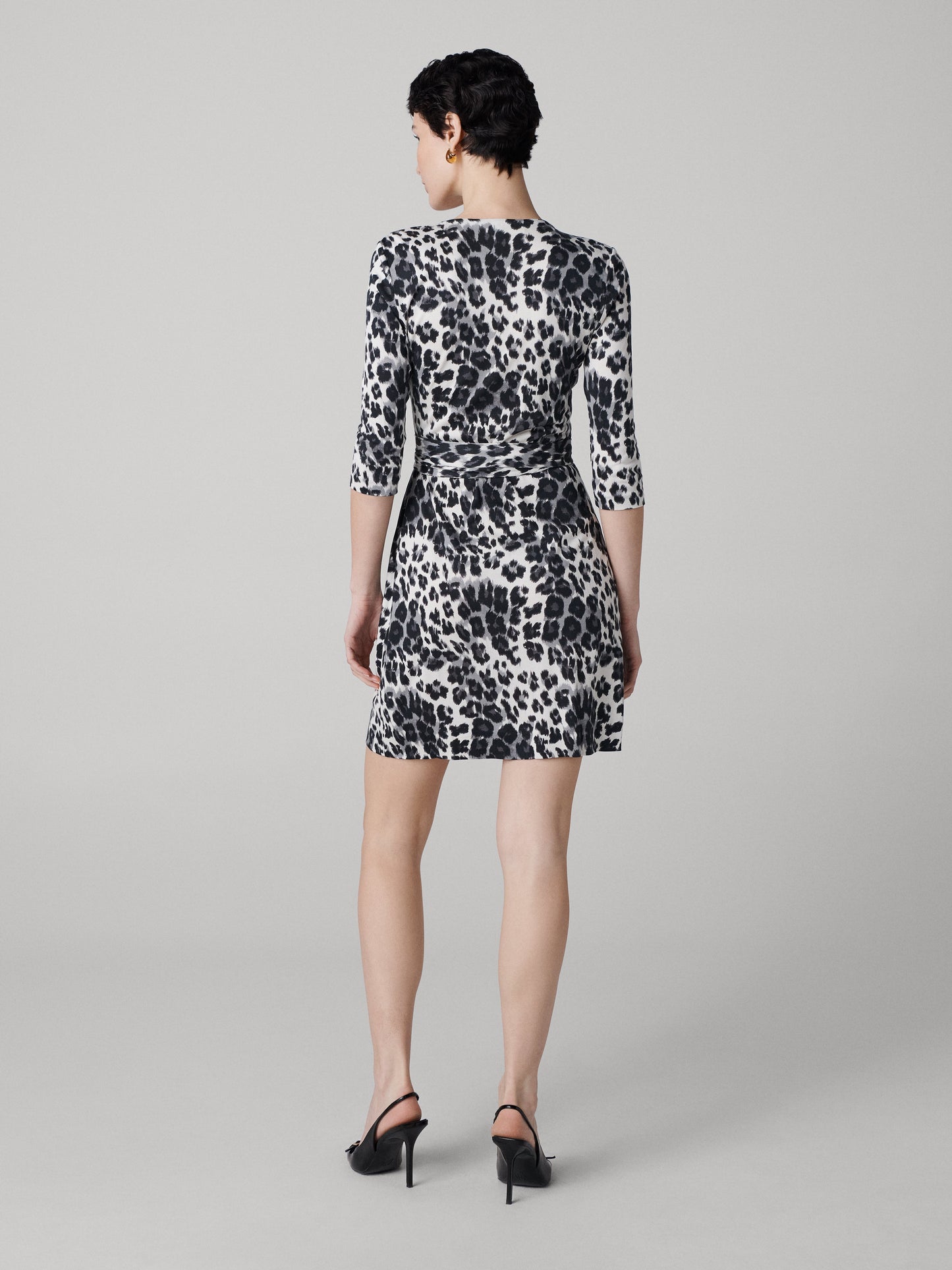 Julian Silk Jersey Wrap Dress