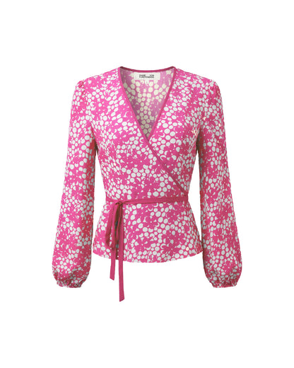 Flora Wrap Top