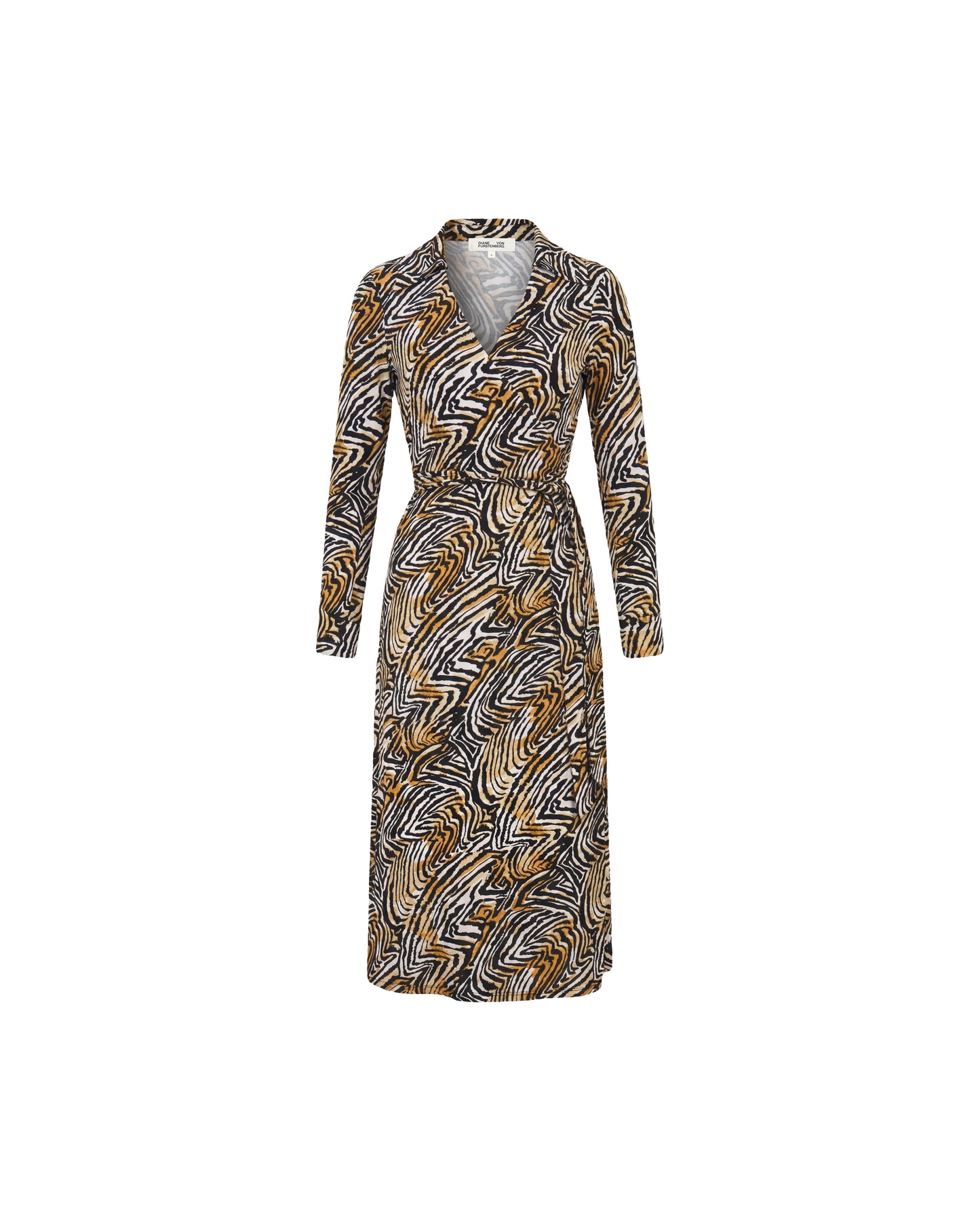 Abigail Midi Wrap Dress
