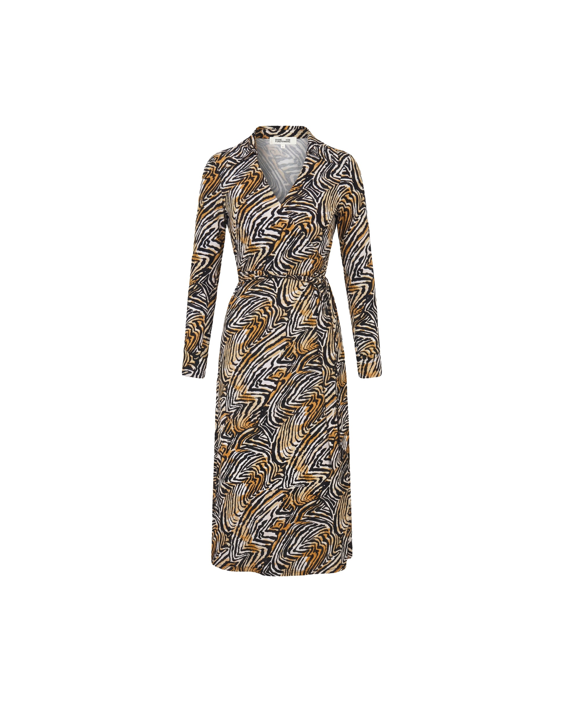 Abigail Midi Wrap Dress