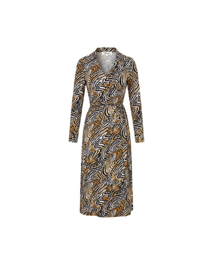 Abigail Midi Wrap Dress