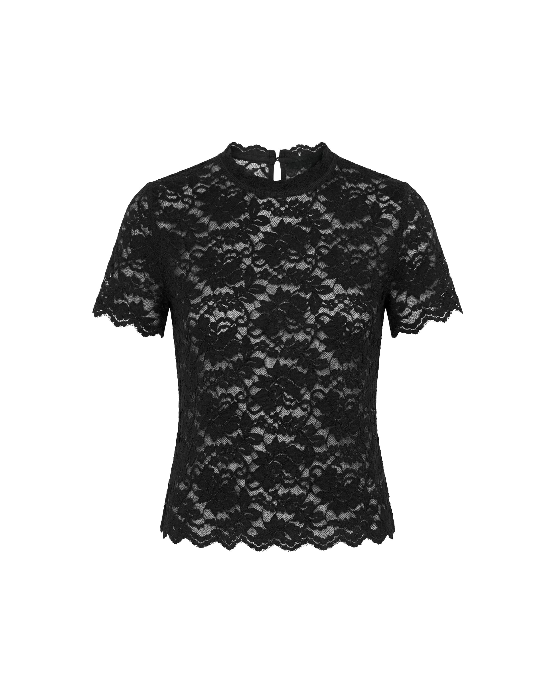Perfect Short Sleeve Lace Top