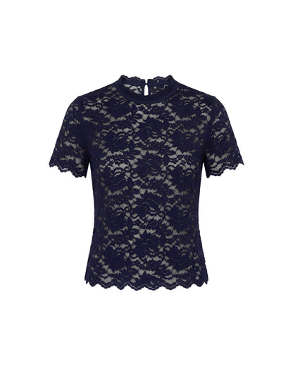 Perfect Short Sleeve Lace Top