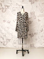 Faux Wrap Mini Dress - DVF Vintage