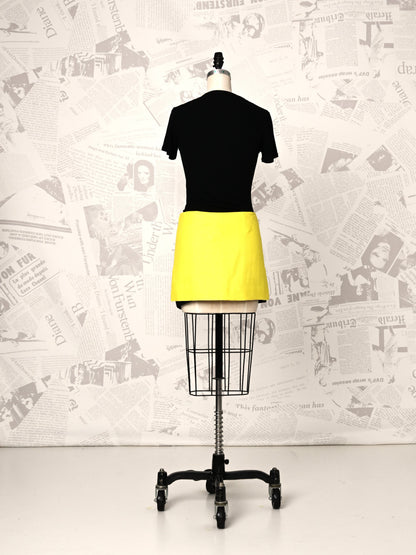 Raffia Mini Skirt - DVF Vintage