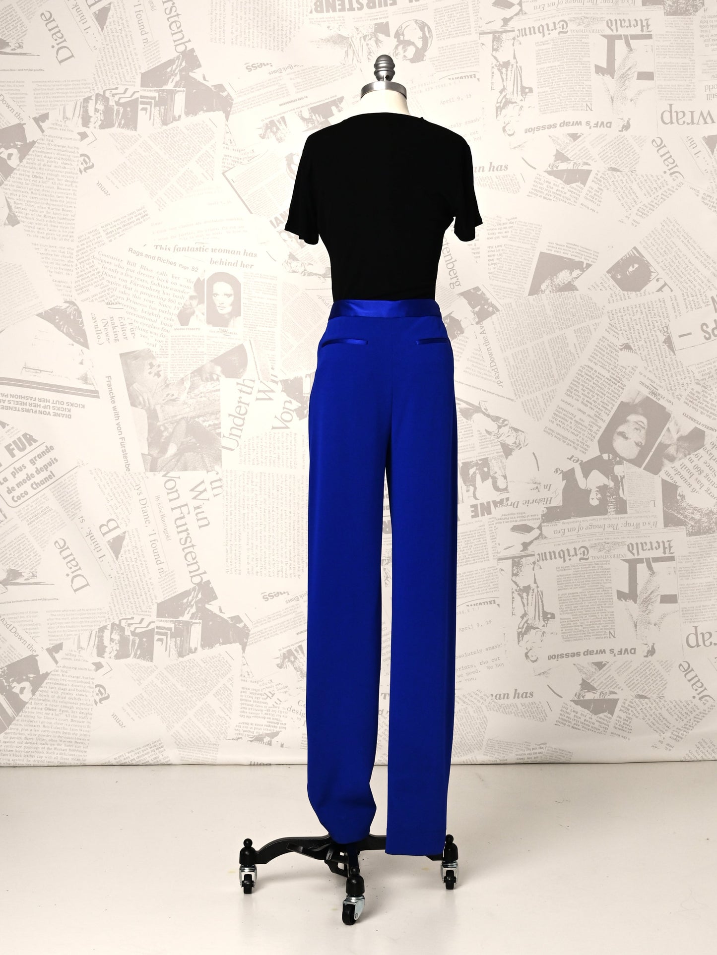 Blue Trouser - DVF Vintage