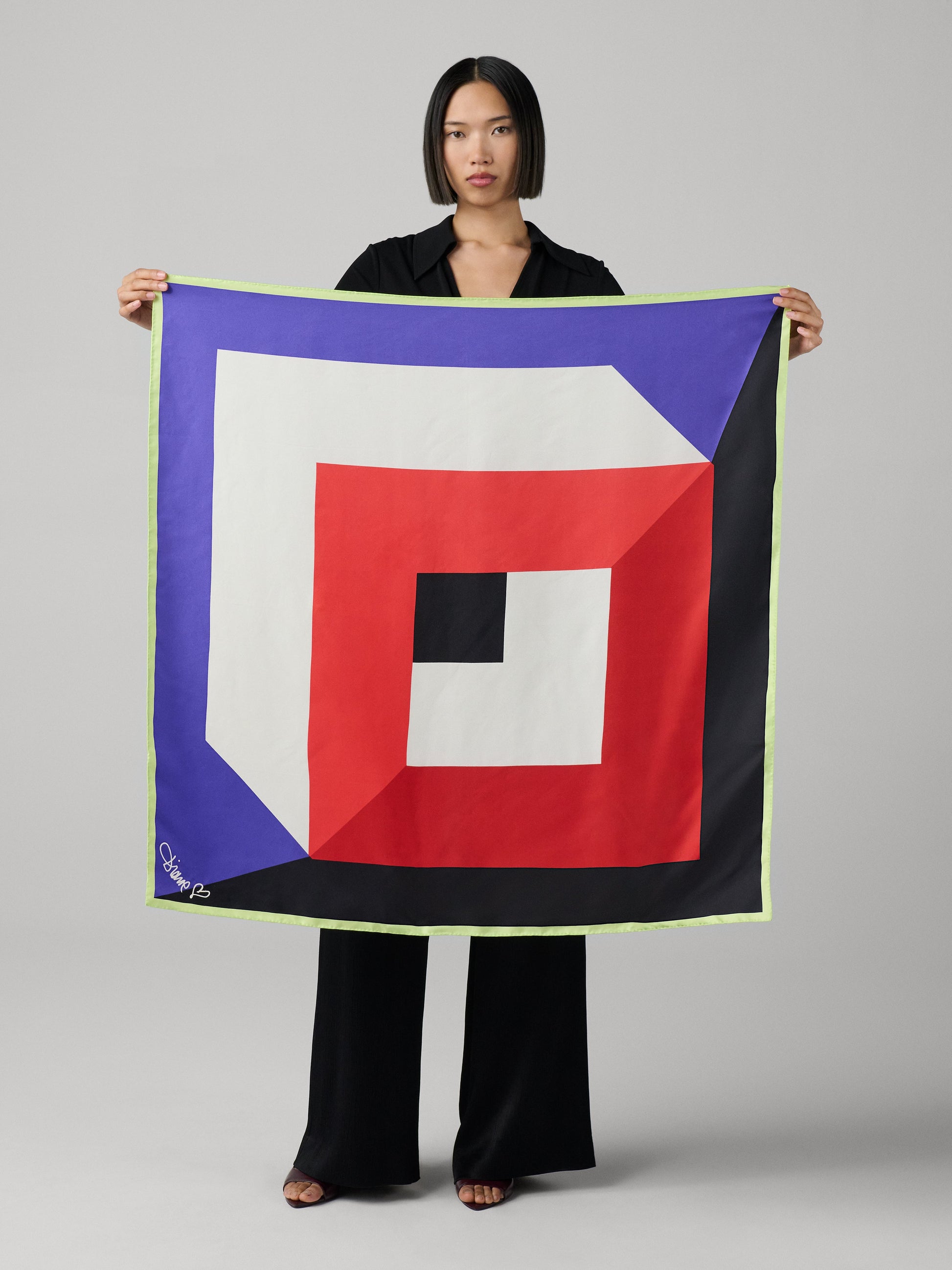 Flag Silk Scarf