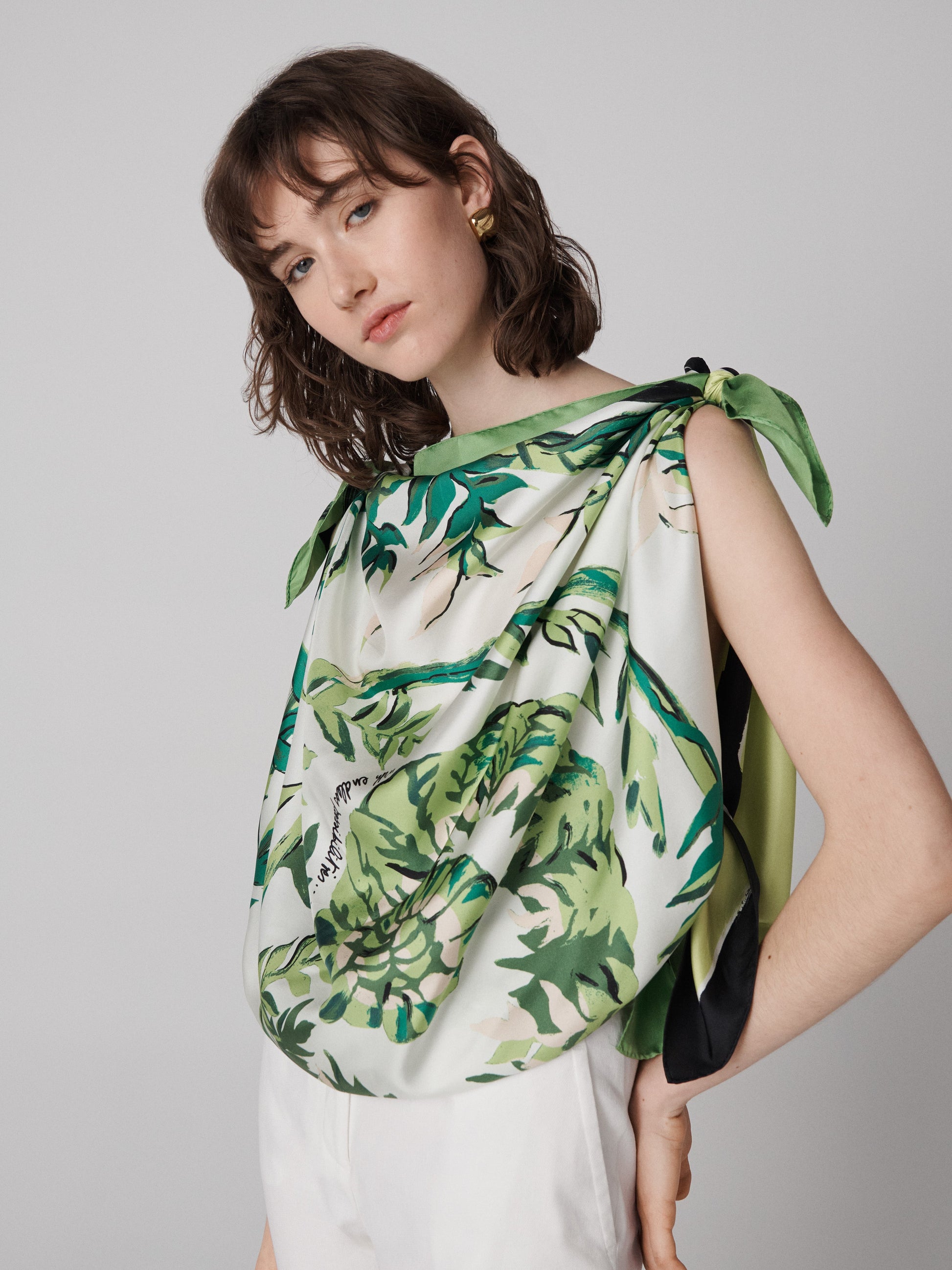 Flag Silk Scarf