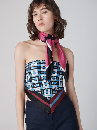 Flag Silk Scarf