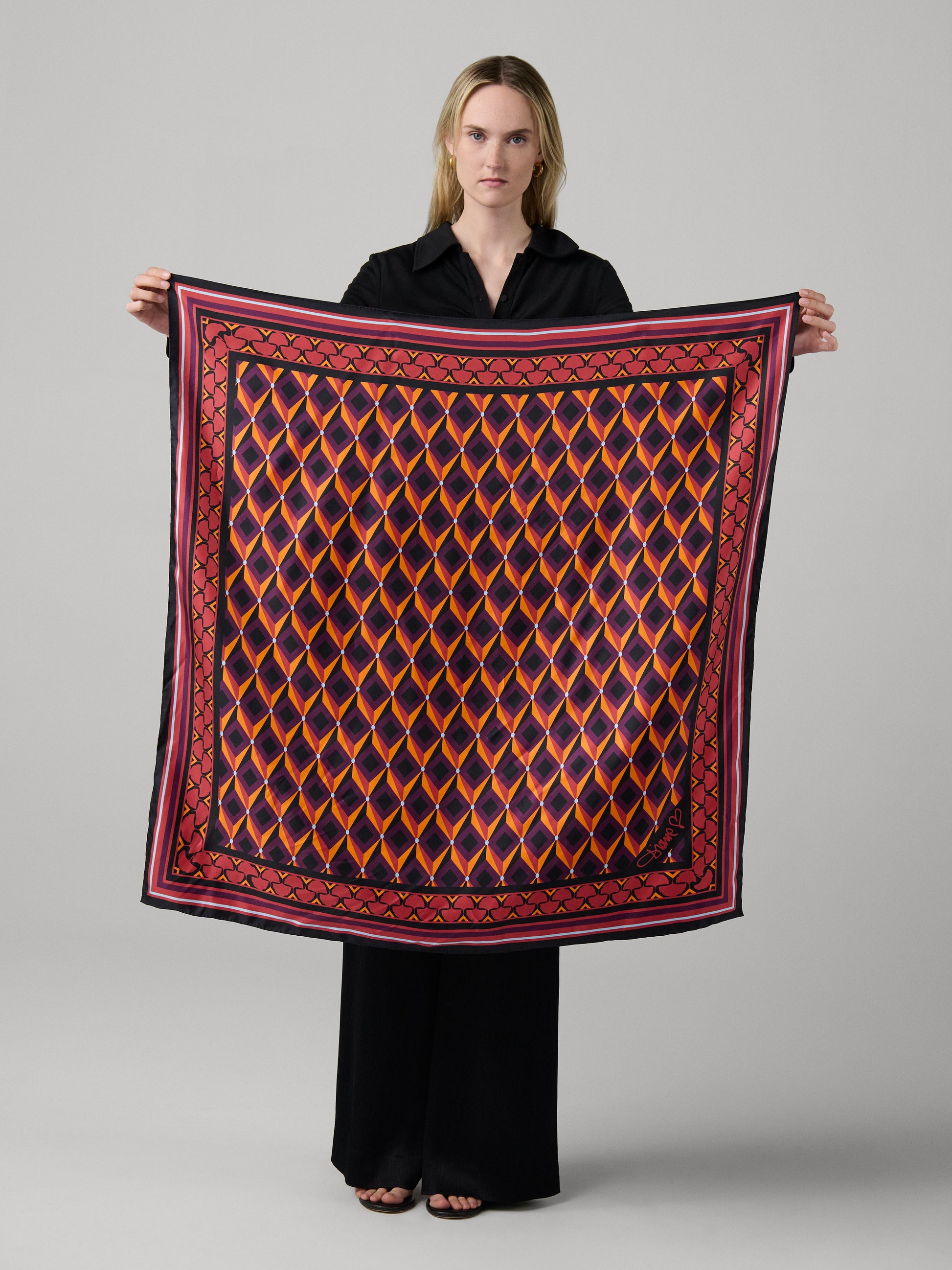 Flag Silk Scarf