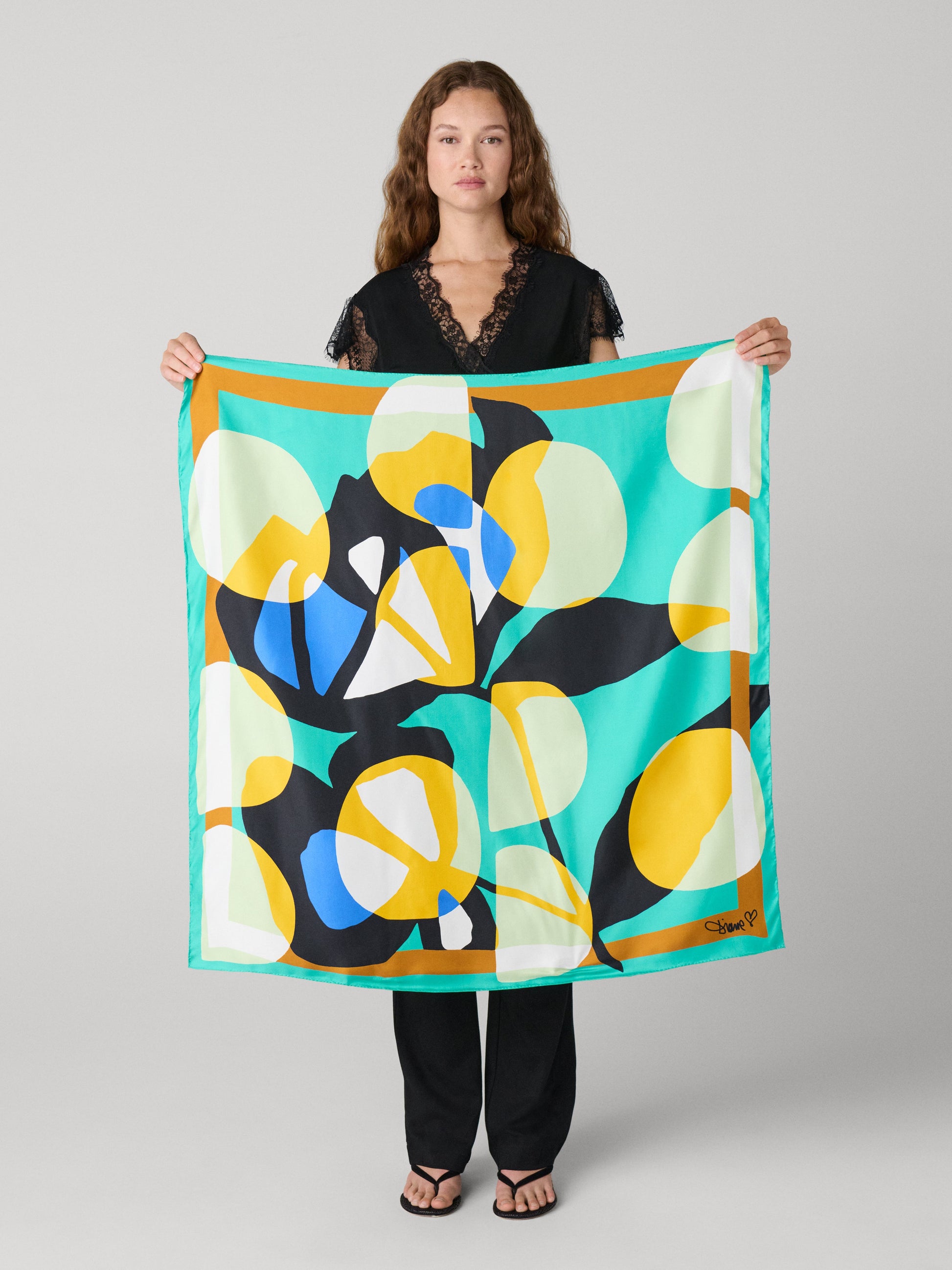 Flag Silk Scarf