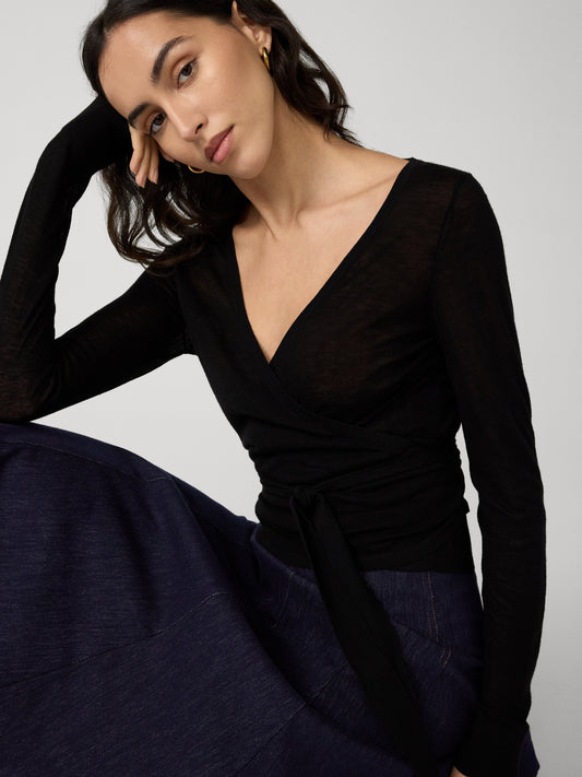 Ballerina Wrap Top