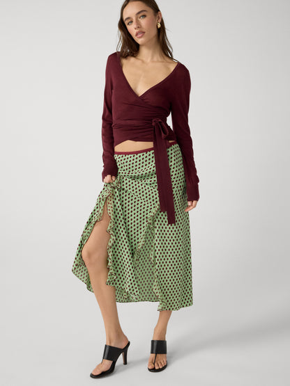 Ballerina Wrap Top