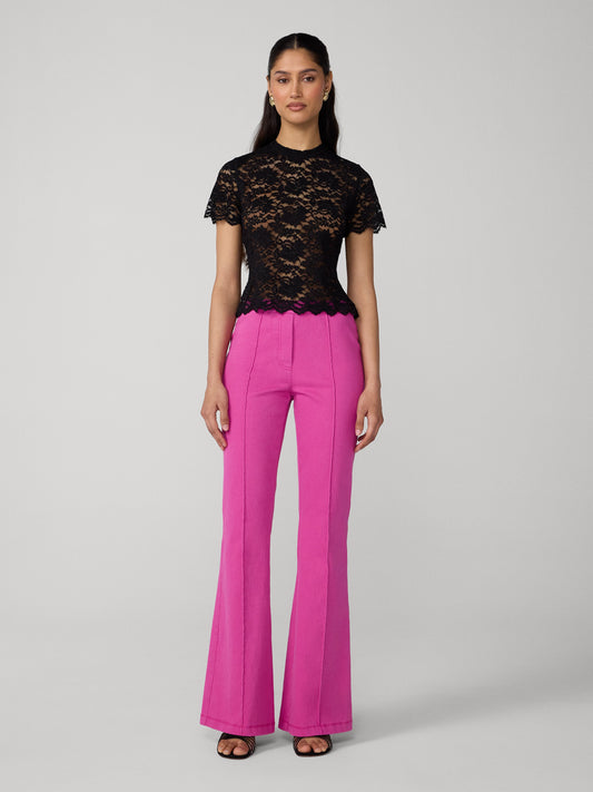 Perfect Short Sleeve Lace Top