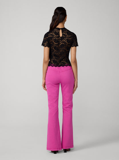 Perfect Short Sleeve Lace Top