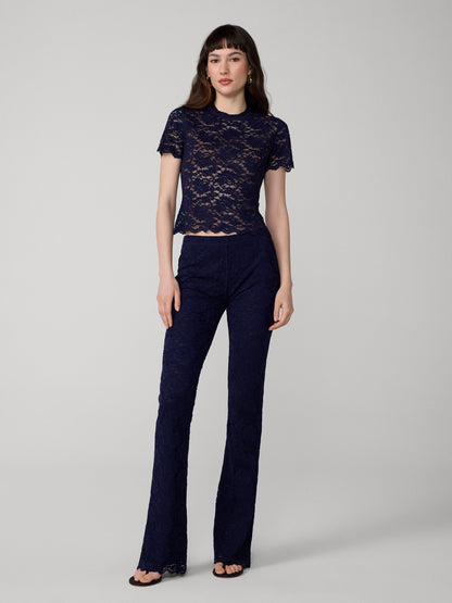 Perfect Short Sleeve Lace Top