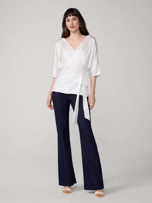 Amara Wrap Top
