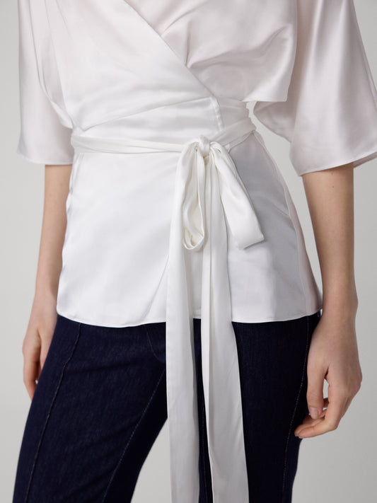 Amara Wrap Top