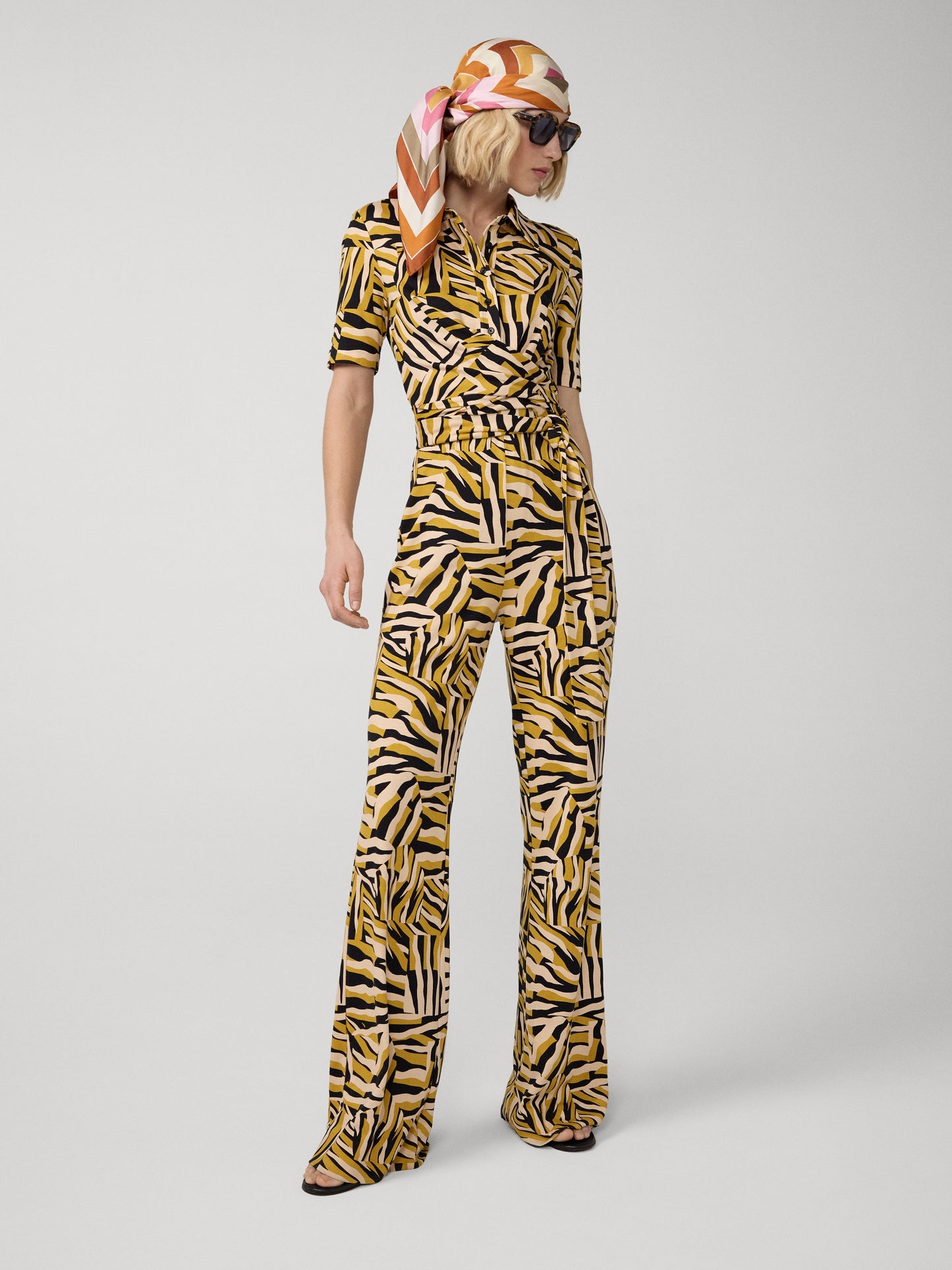 Michele Short Sleeve Jumpsuit