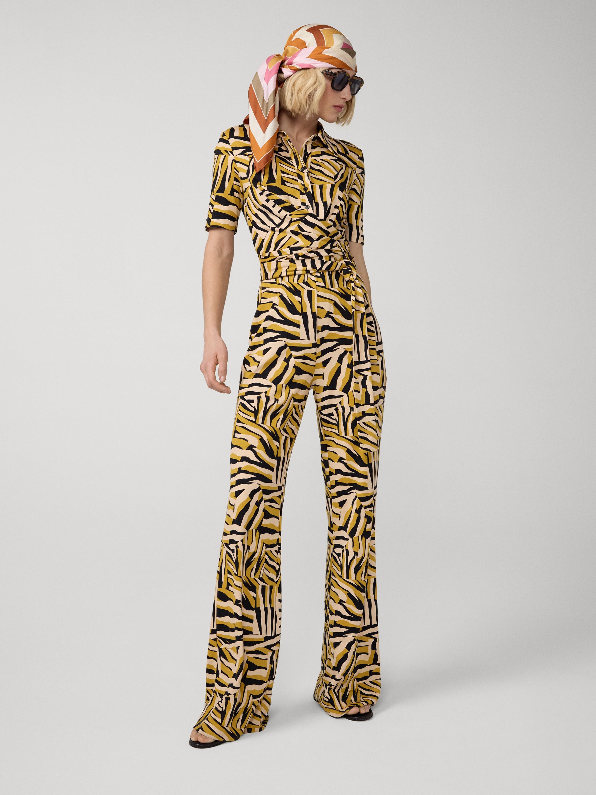 Michele Short Sleeve Jumpsuit