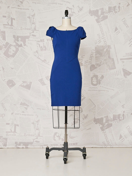 Cap Sleeve Dress - DVF Vintage