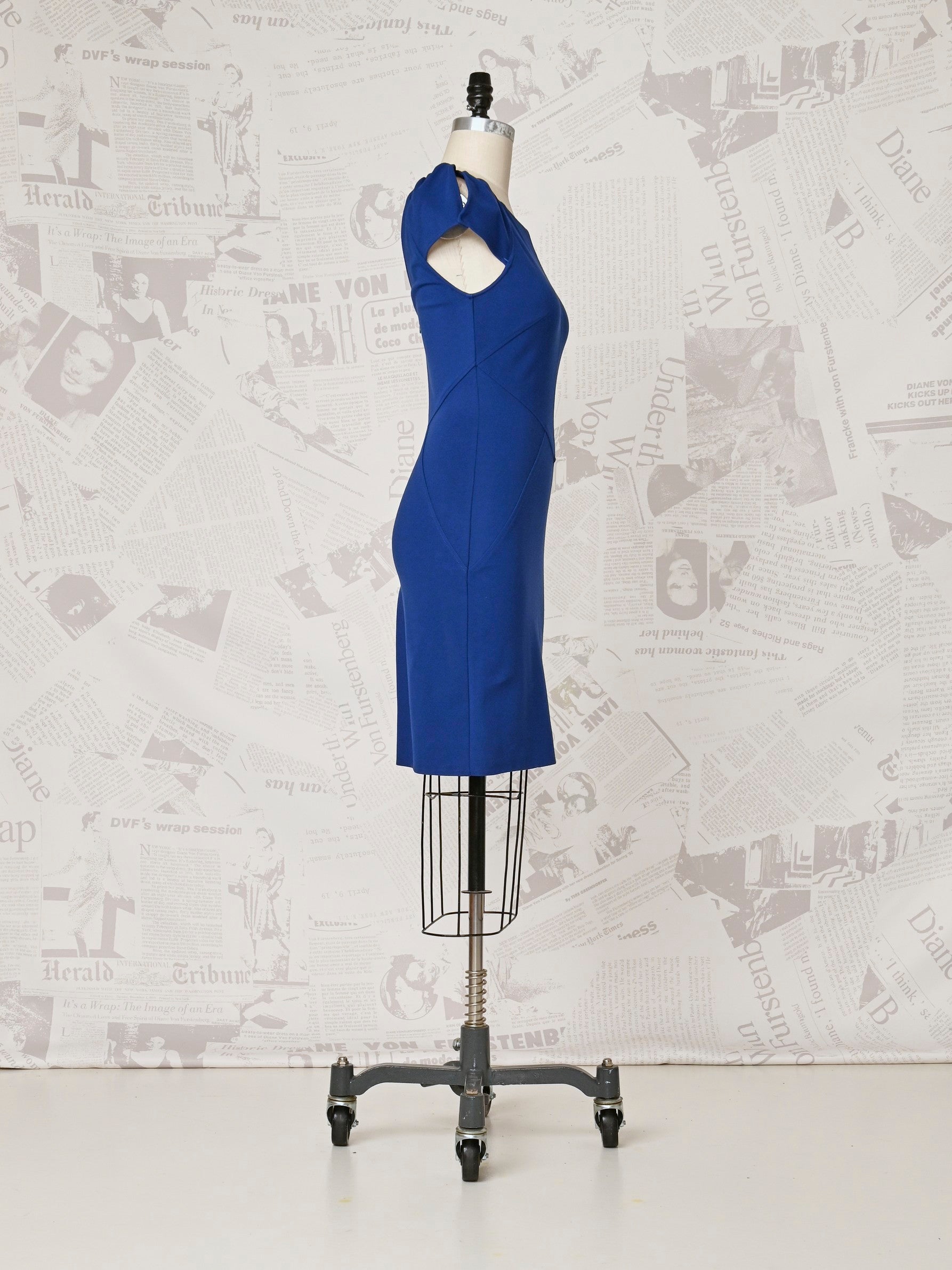 Cap Sleeve Dress - DVF Vintage